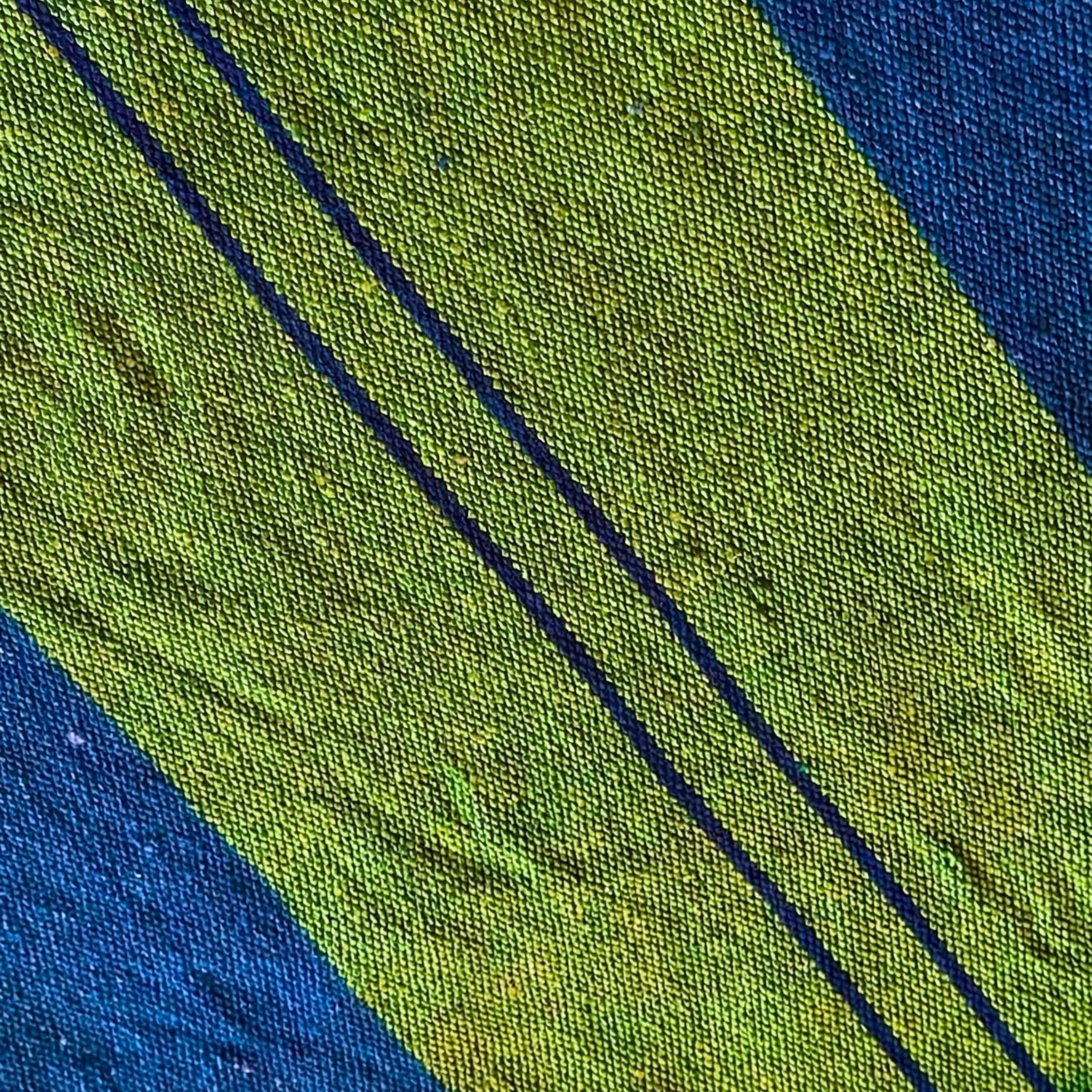 tissu et motif du hamac vert solero de hamacio